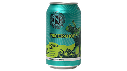 8.0% ABV - Flagship Series. Tricerahops is double everything you already love in an IPA. More hops, more malt body and a higher gravity define this Double India Pale Ale. Fiercely flavorful, guaranteed to satisfy